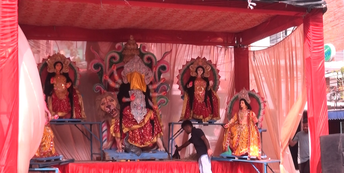 दशैं विशेषः मूर्तिमा आस्था मात्र होइन, भविष्य पनि देखिन्छ