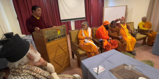 विश्व शान्तिका लागि धार्मिक सद्भाव आवश्यक: उपाध्यक्ष डा.लामा