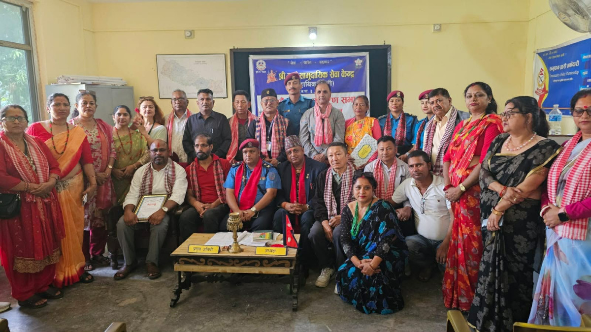 दुर्गा सामुदायिक सेवा केन्द्रको अध्यक्षमा पुन : गुप्ता